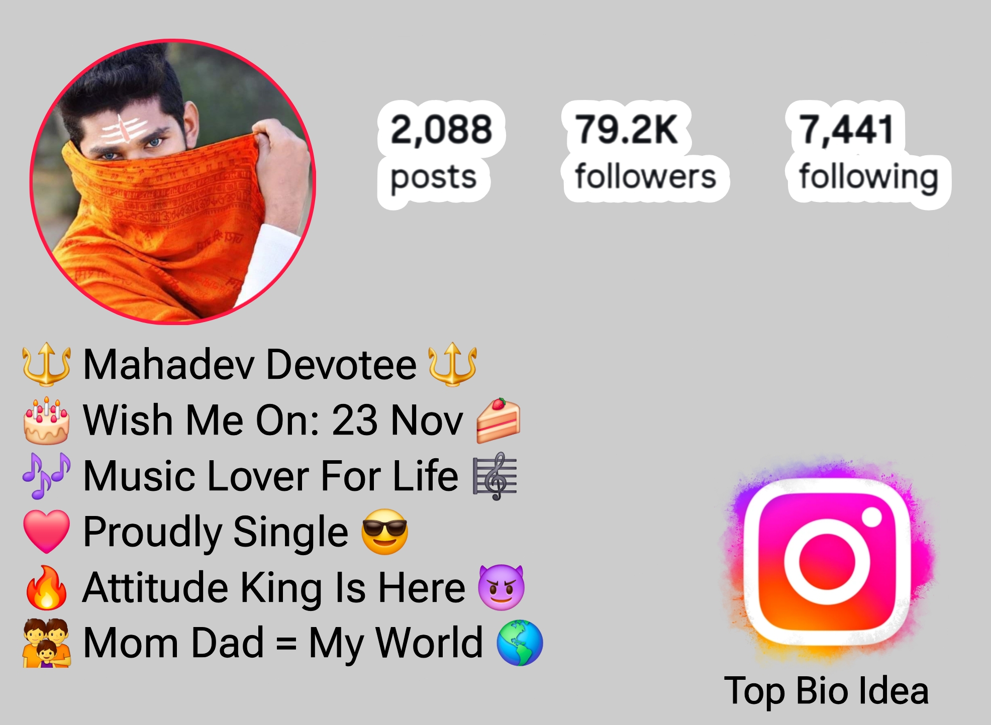 Brahman Bio For Instagram