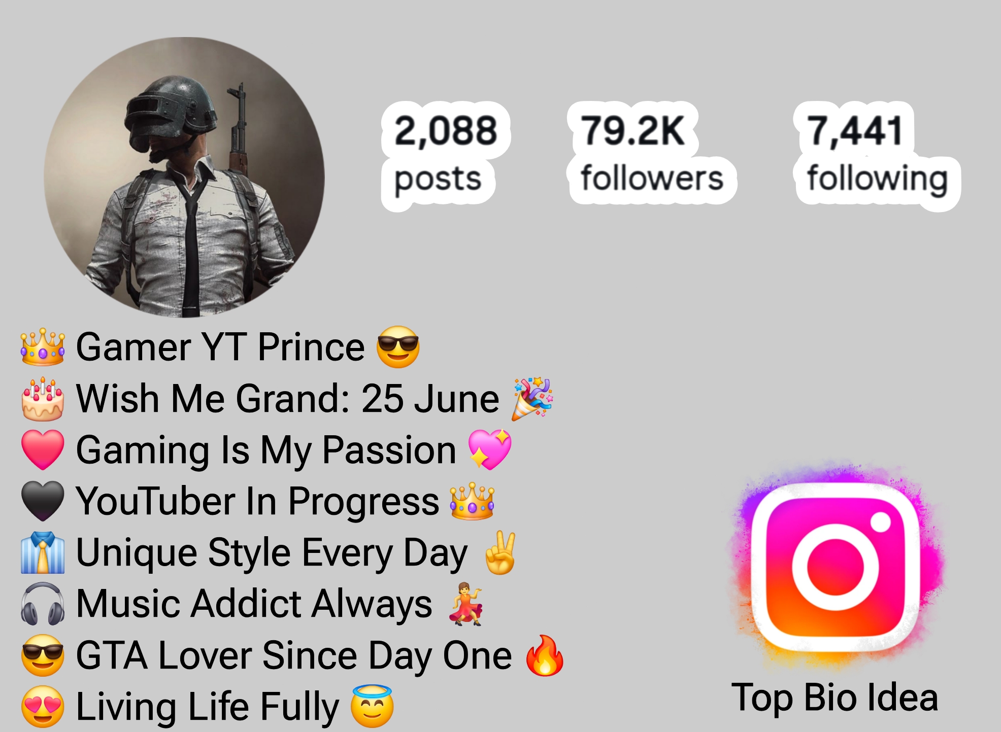 Instagram Bio For Gamers