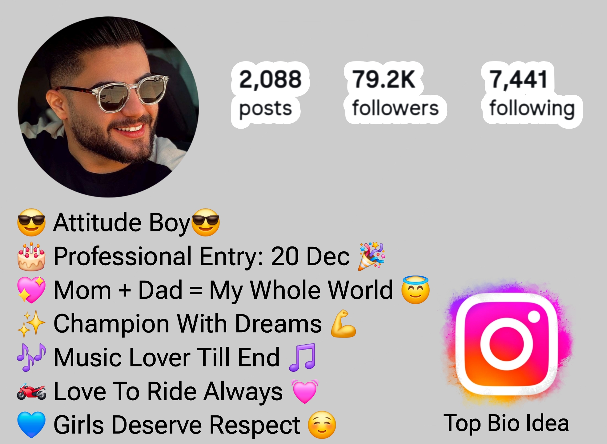 Instagram Bio Mom Dad Lovers