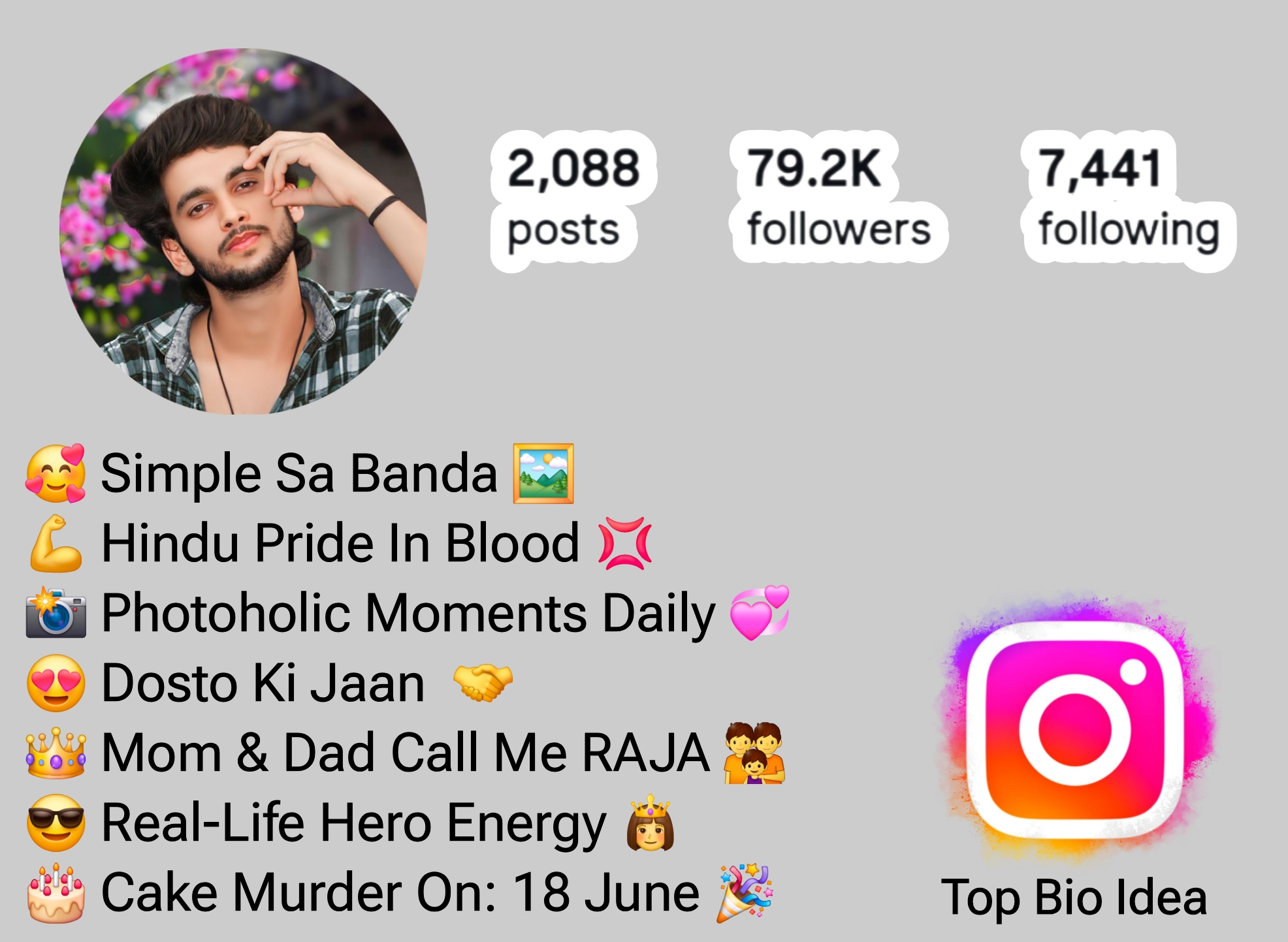 Jatav Bio For Instagram