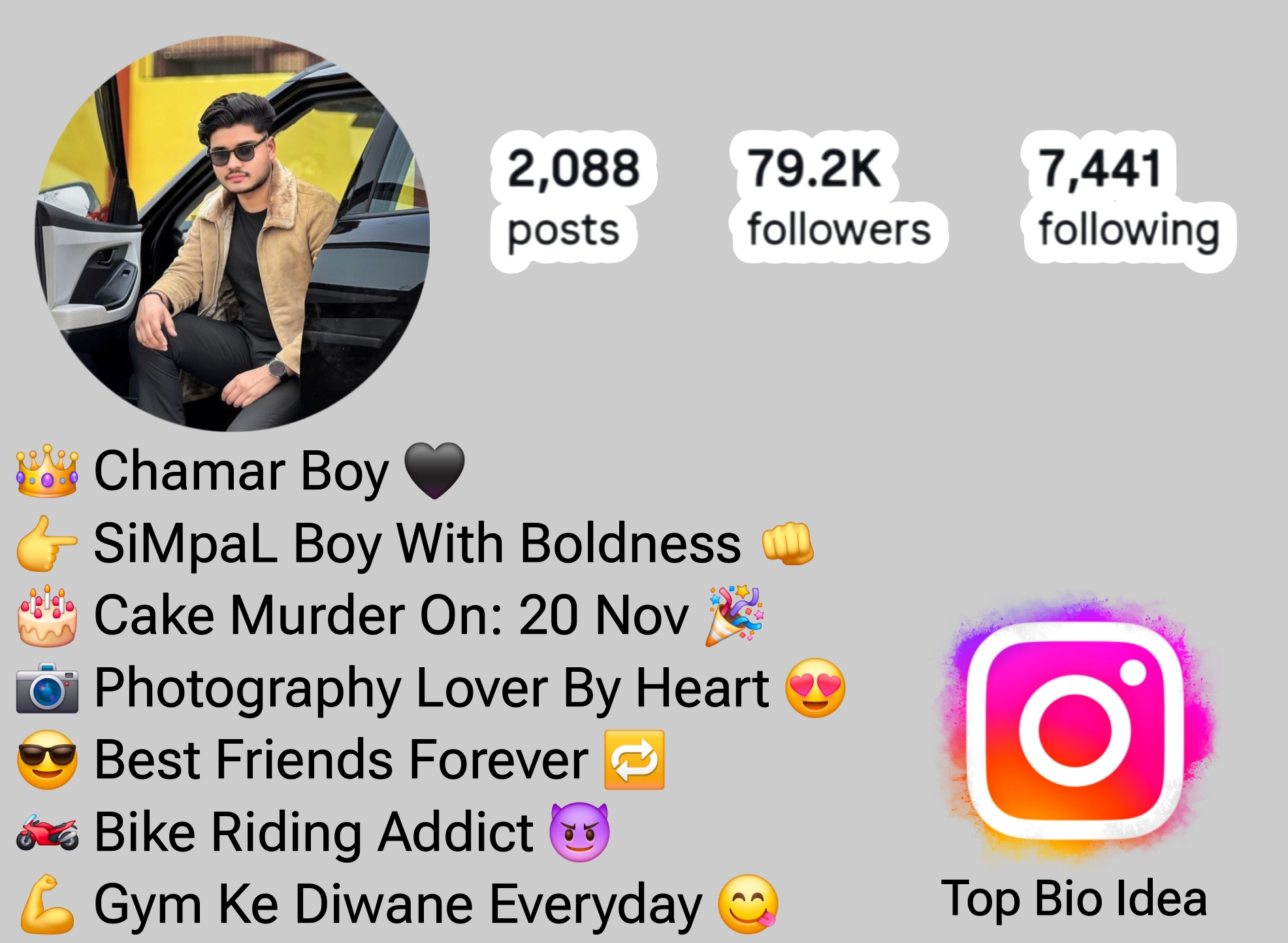 Jatav Bio For Instagram